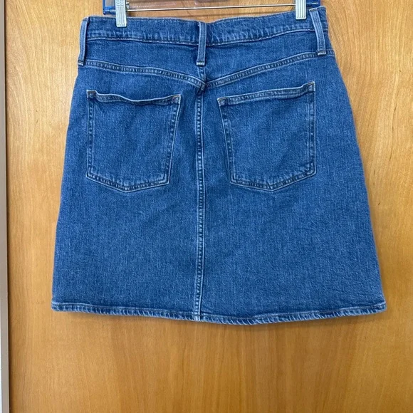 J.Crew Denim Button Front Skirt – Size 30 - Picture 4 of 5